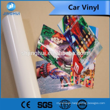 White PVC film 1.07*50m 10mic 100g Liner Paper grey glue selfadhesive vinyl sticker for Various panels